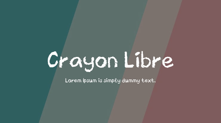 Crayon Libre Font