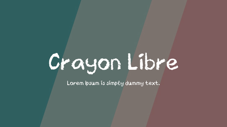 Crayon Libre Font