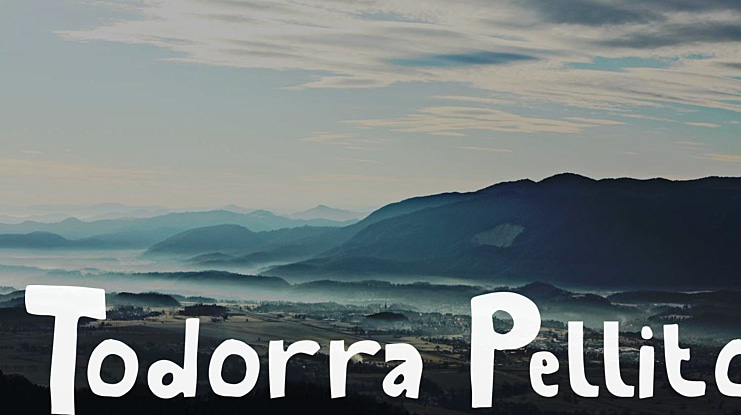 Todorra Pellito Font Family