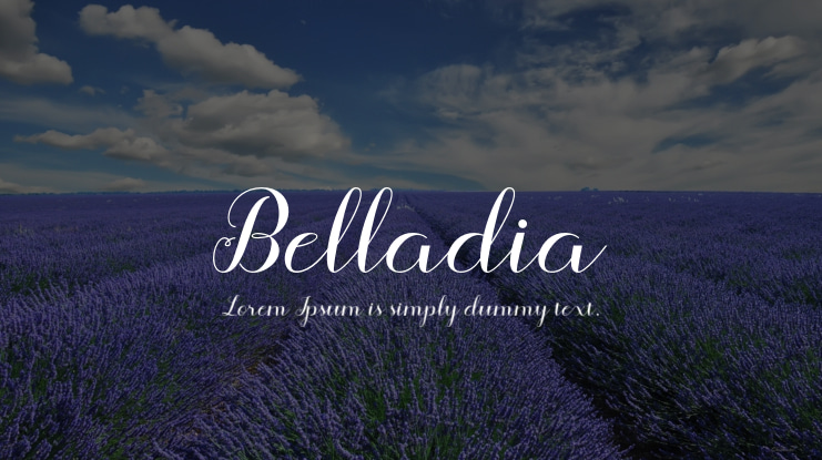 Belladia Font