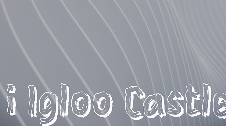 i Igloo Castle Font