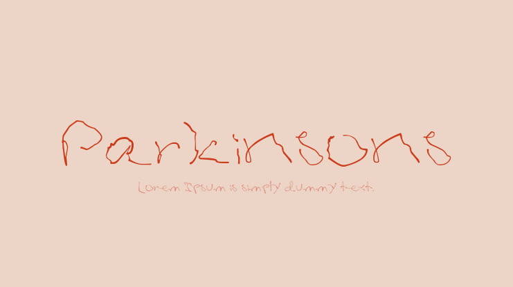 Parkinsons Font