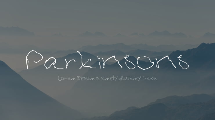 Parkinsons Font
