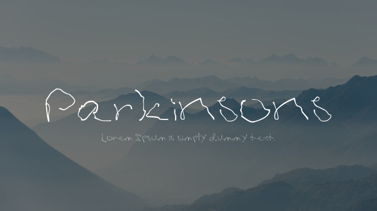 Parkinsons Font