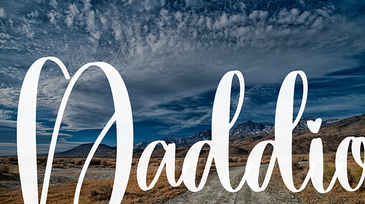Daddio Font