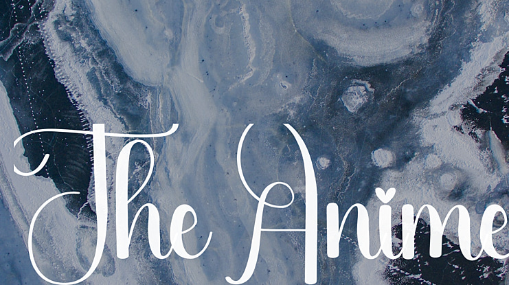 The Anime Font