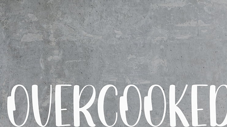 Overcooked Font