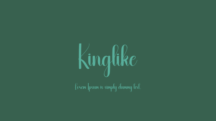 Kinglike Font
