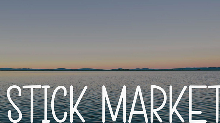 Stick Market Font