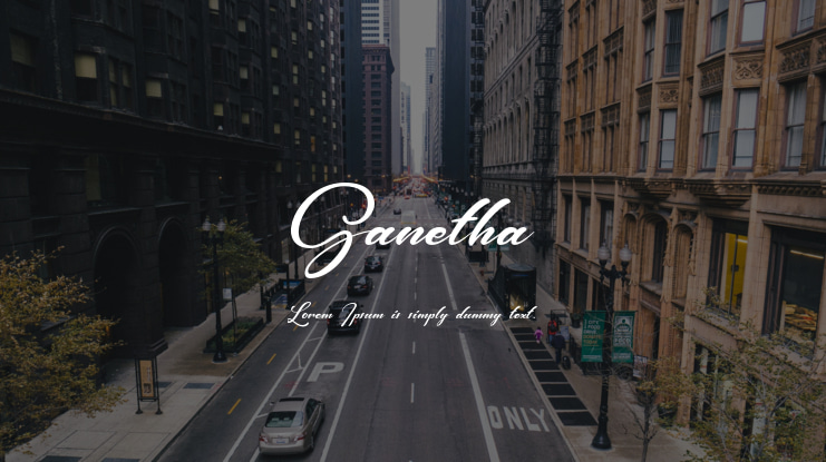 Ganetha Font