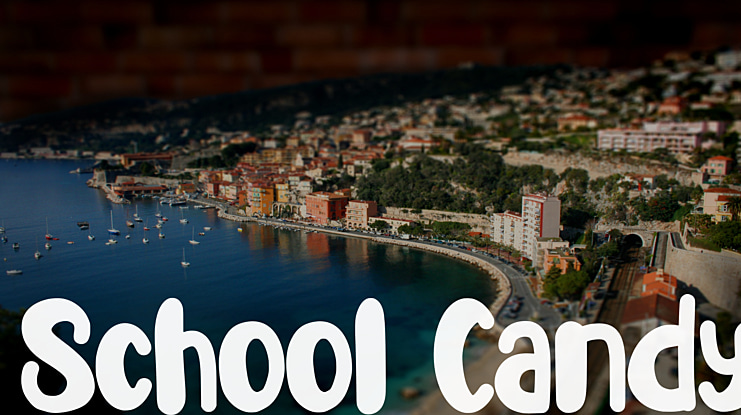 School Candy Font