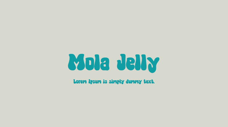 Mola Jelly Font