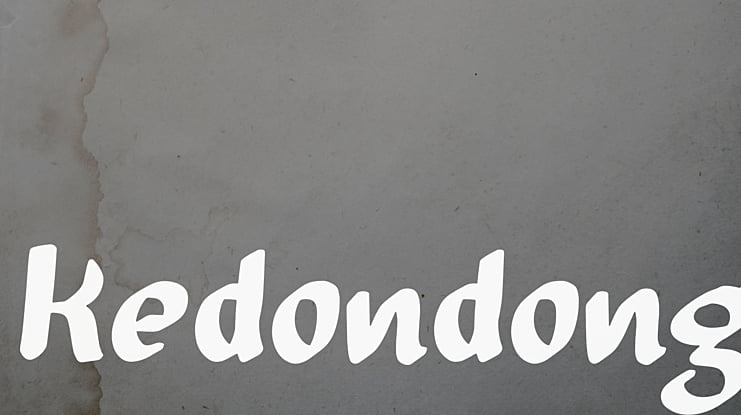 Kedondong Font