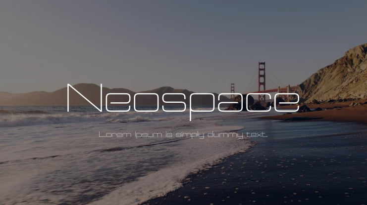 Neospace Font Family