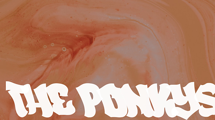 The Ponkys Font
