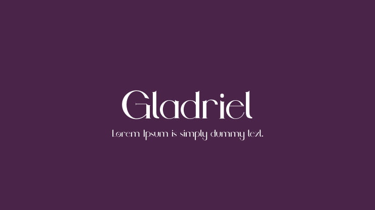 Gladriel Font