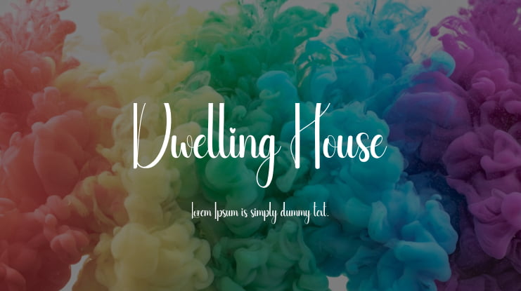 Dwelling House Font
