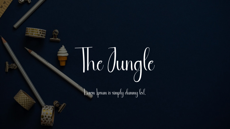 The Jungle Font