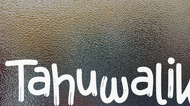Tahuwalik Font