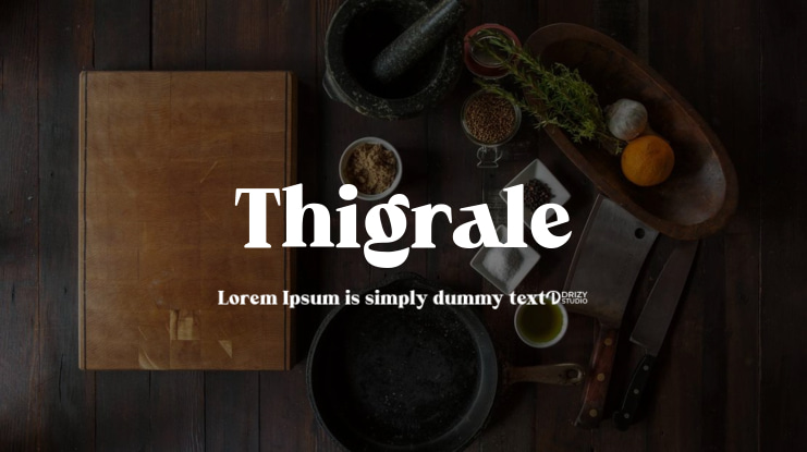 Thigrale Font