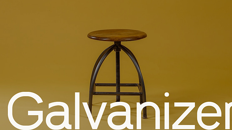 Galvanizer Font Family
