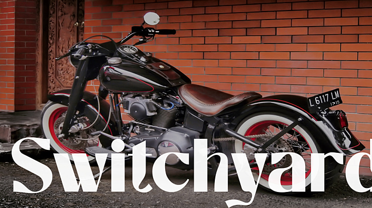 Switchyard Font
