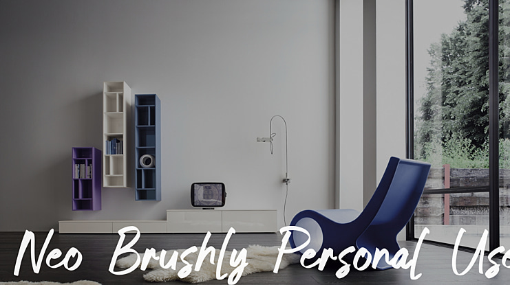 Neo Brushly Personal Use Font