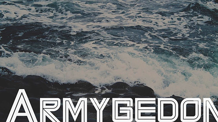 Armygedon Font