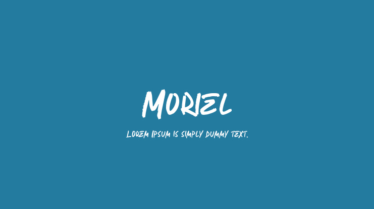 Moriel Font