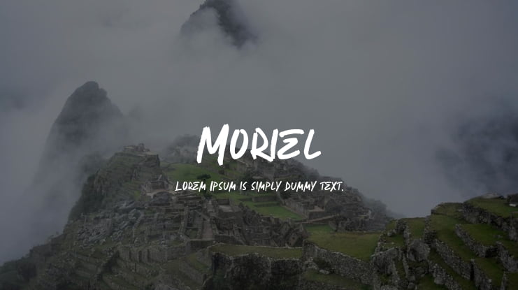 Moriel Font