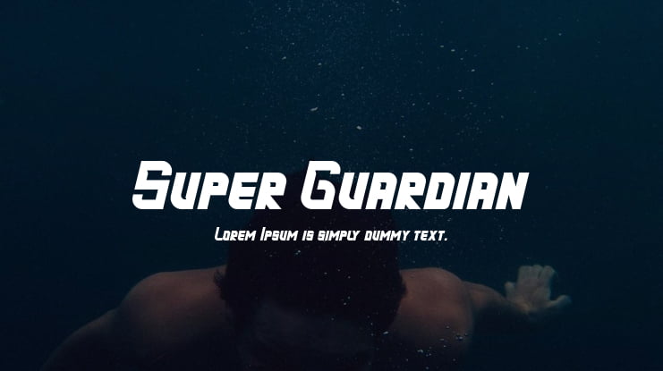Super Guardian Font