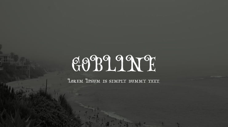GOBLINE Font