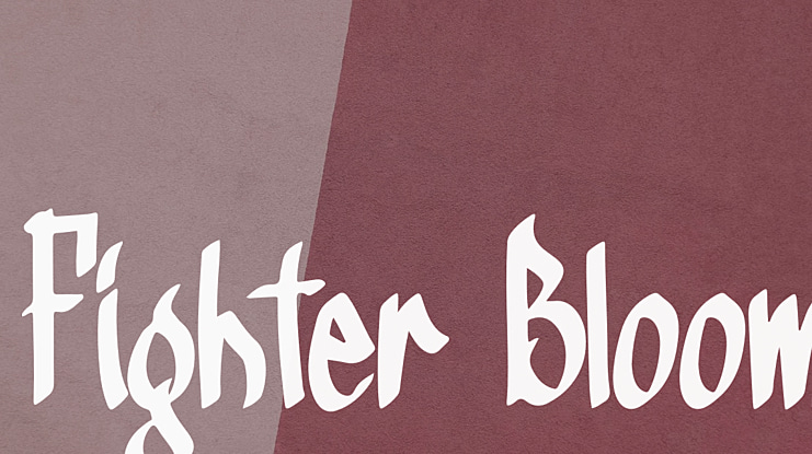 Fighter Bloom Font
