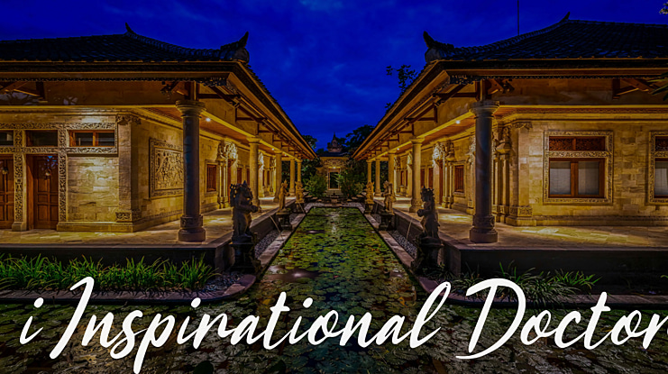 i Inspirational Doctor Font