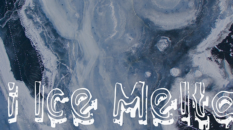 i Ice Melta Font