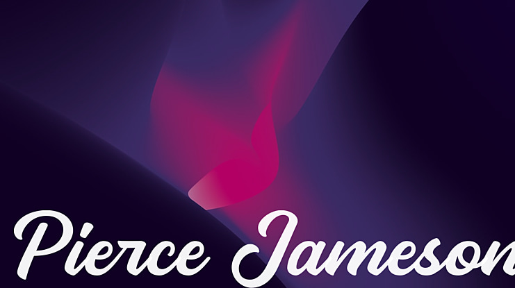 Pierce Jameson Font