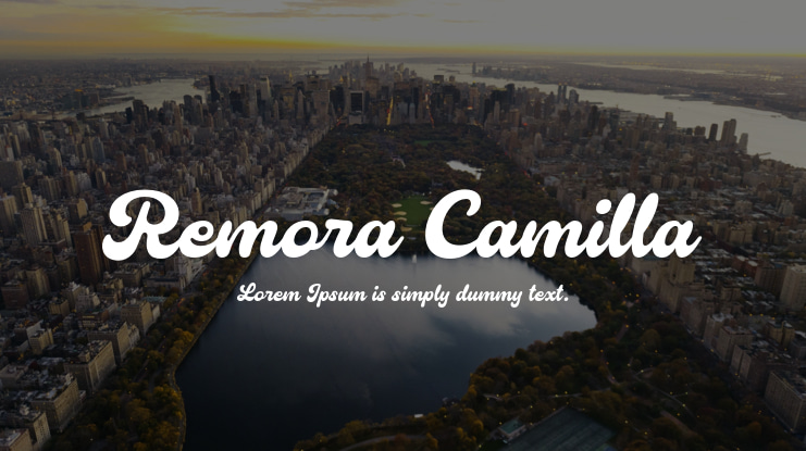 Remora Camilla Font