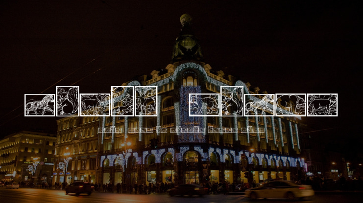 WW Animal Prints Font