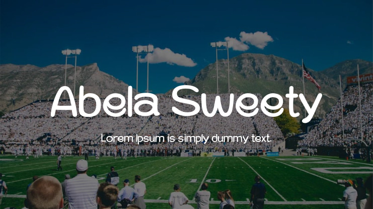 Abela Sweety Font