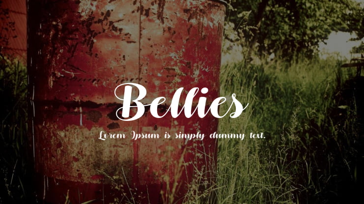 Bellies Font