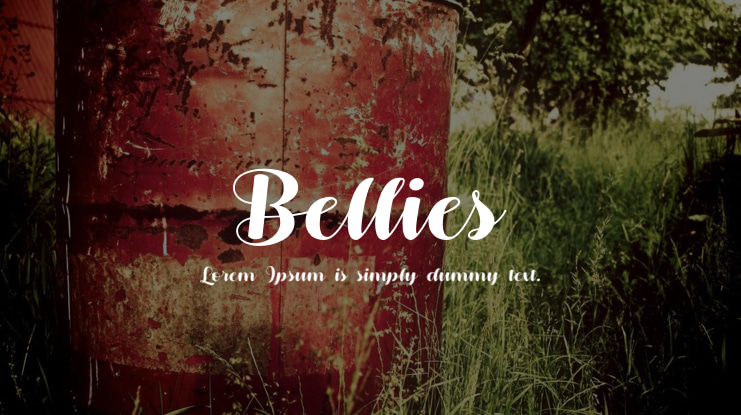 Bellies Font