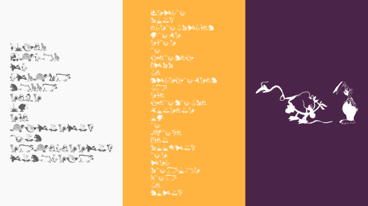 Animal Comedians Font