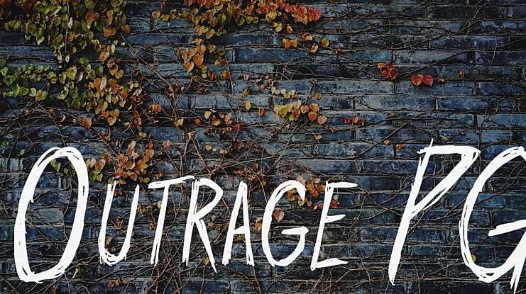 Outrage PG Font Family