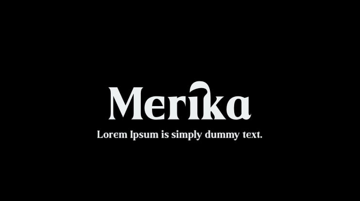 Merika Font