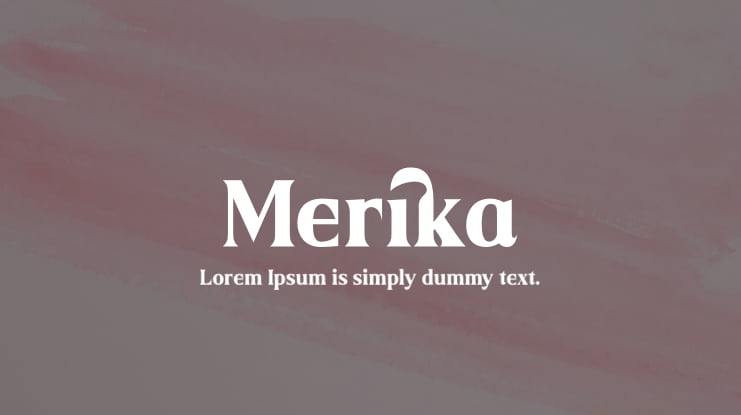 Merika Font