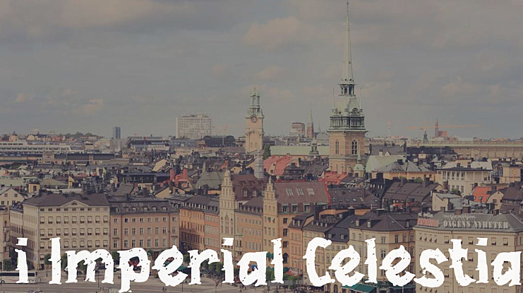 i Imperial Celestial Font