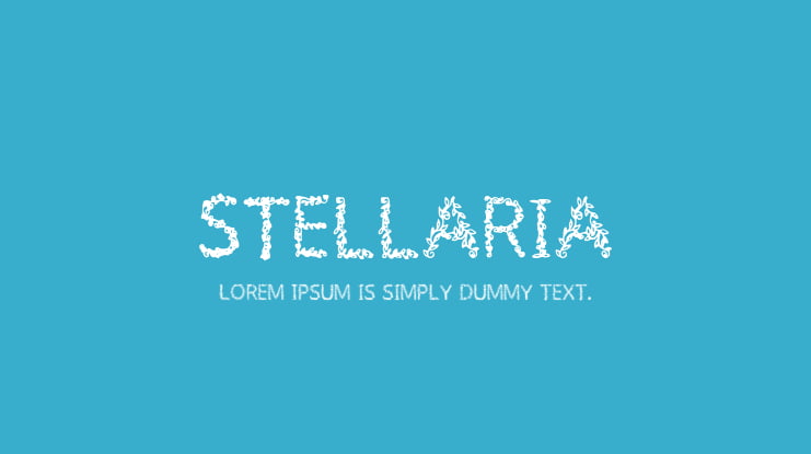 Stellaria Font