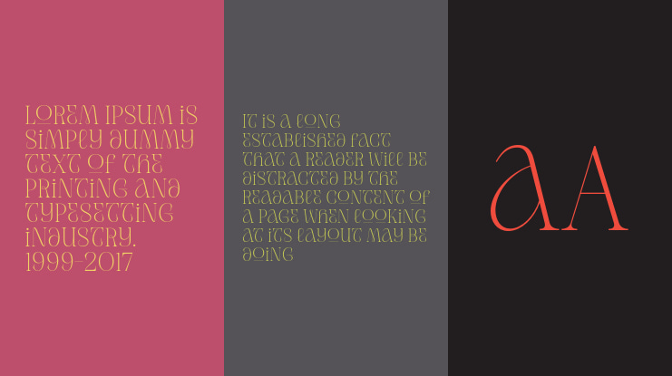 Venice La Corla Font