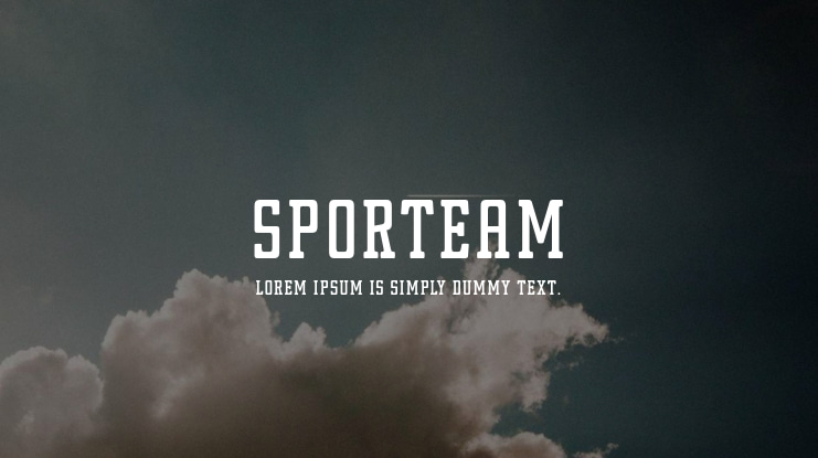 Sporteam Font Family