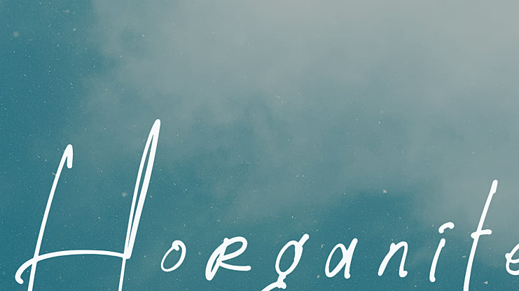 Horganite Font Family
